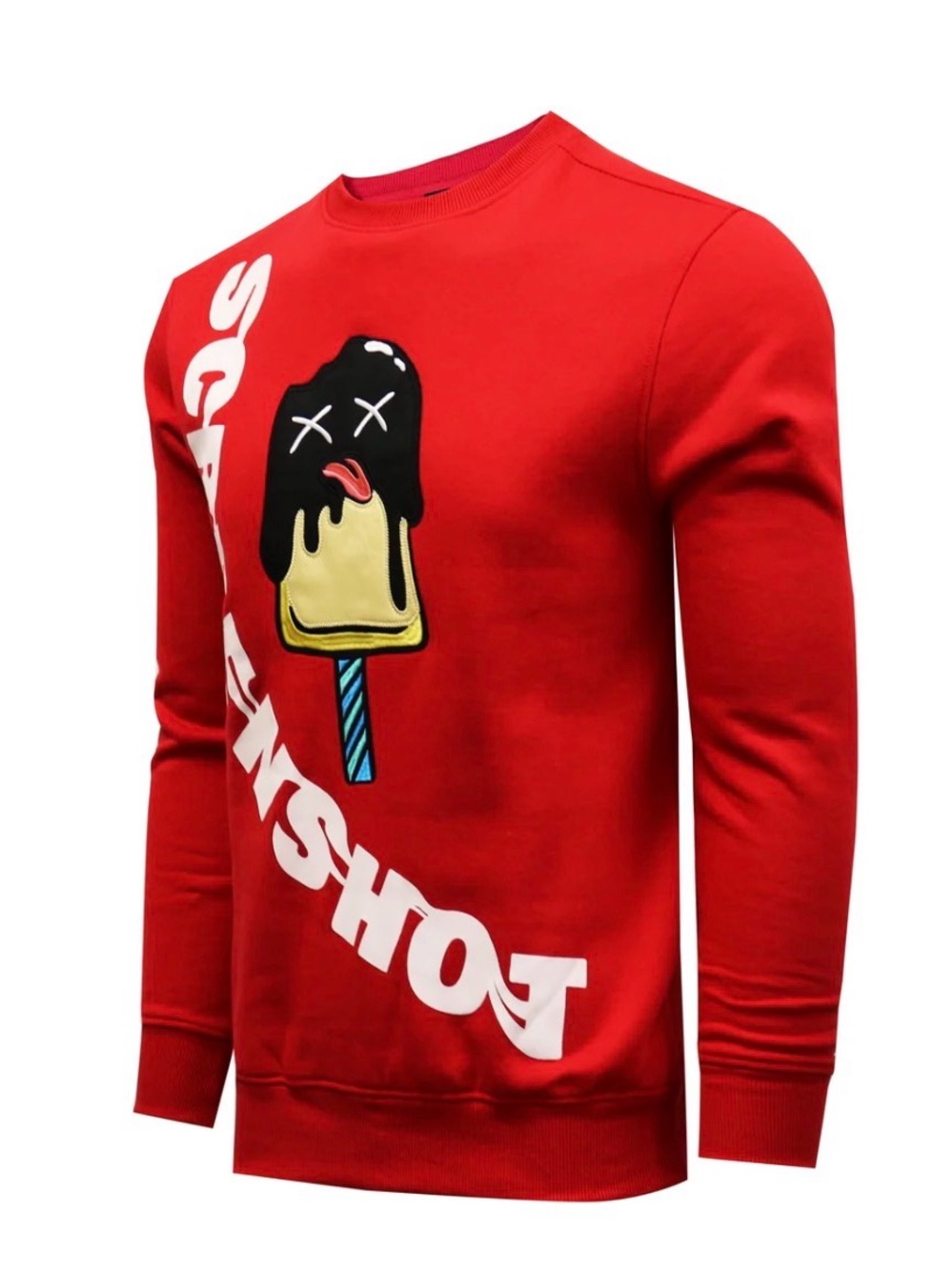 Screenshot Icebar Crewneck Fleece Sweatshirt size Large